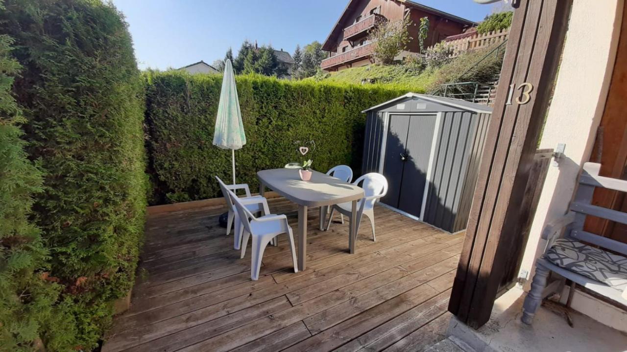 Duplex De Charme Avec Terrasse Appartement Les Hopitaux-Neufs Buitenkant foto